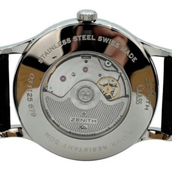 Zenith 36mm Men's Class Elite Swiss Automatic Watch w/ B+P! Ref: 03.1125.679! - Picture 12 of 14